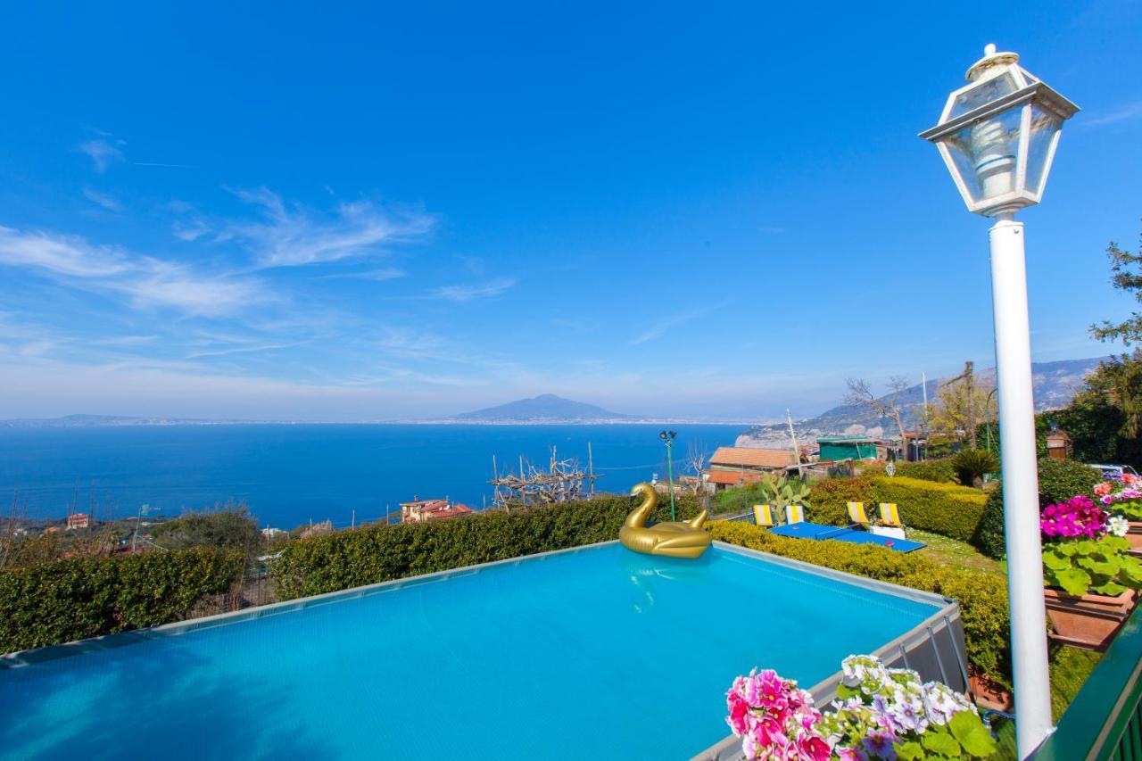 Estate4Home - Villa Luisa Play&Pool SantʼAgata sui Due Golfi Екстериор снимка