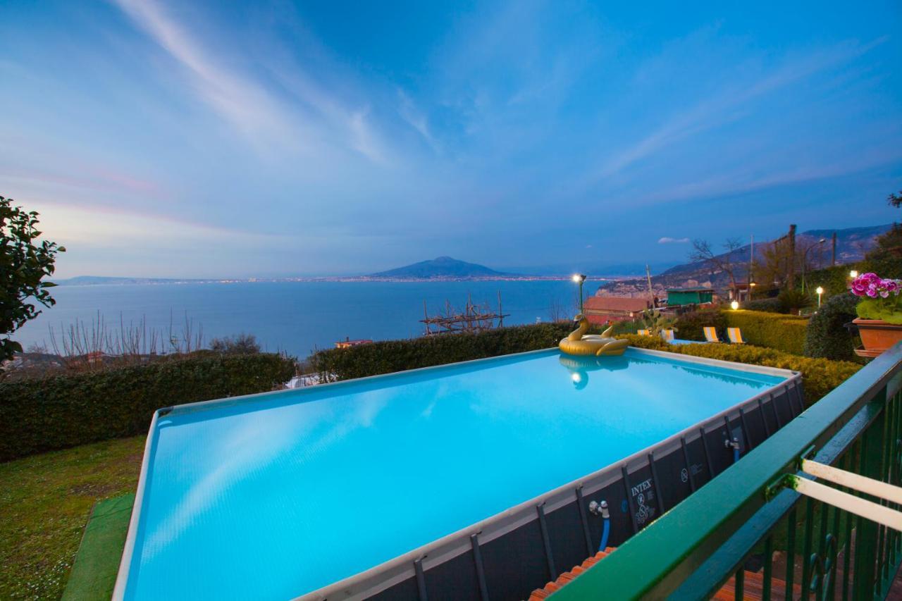 Estate4Home - Villa Luisa Play&Pool SantʼAgata sui Due Golfi Екстериор снимка
