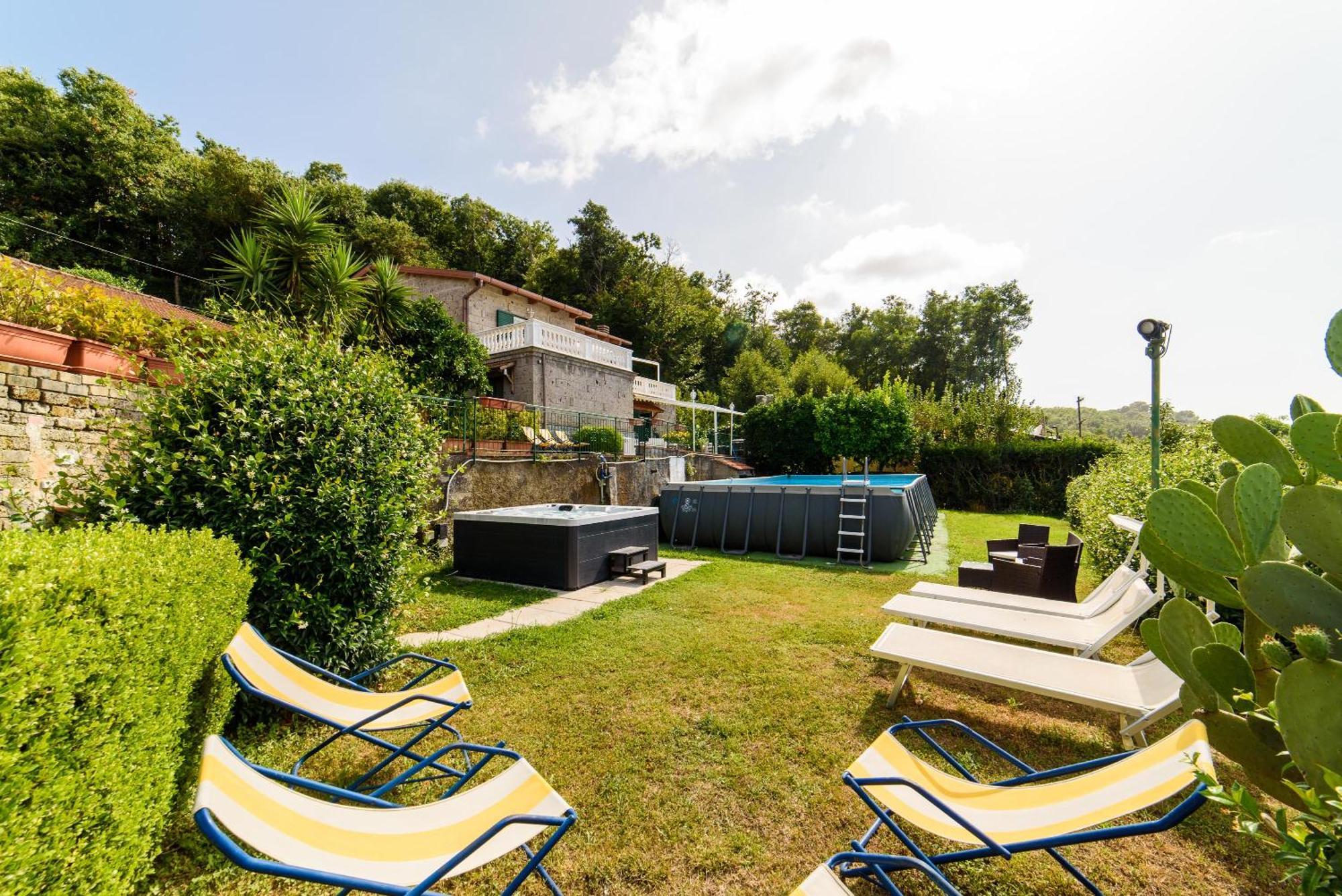 Estate4Home - Villa Luisa Play&Pool SantʼAgata sui Due Golfi Екстериор снимка