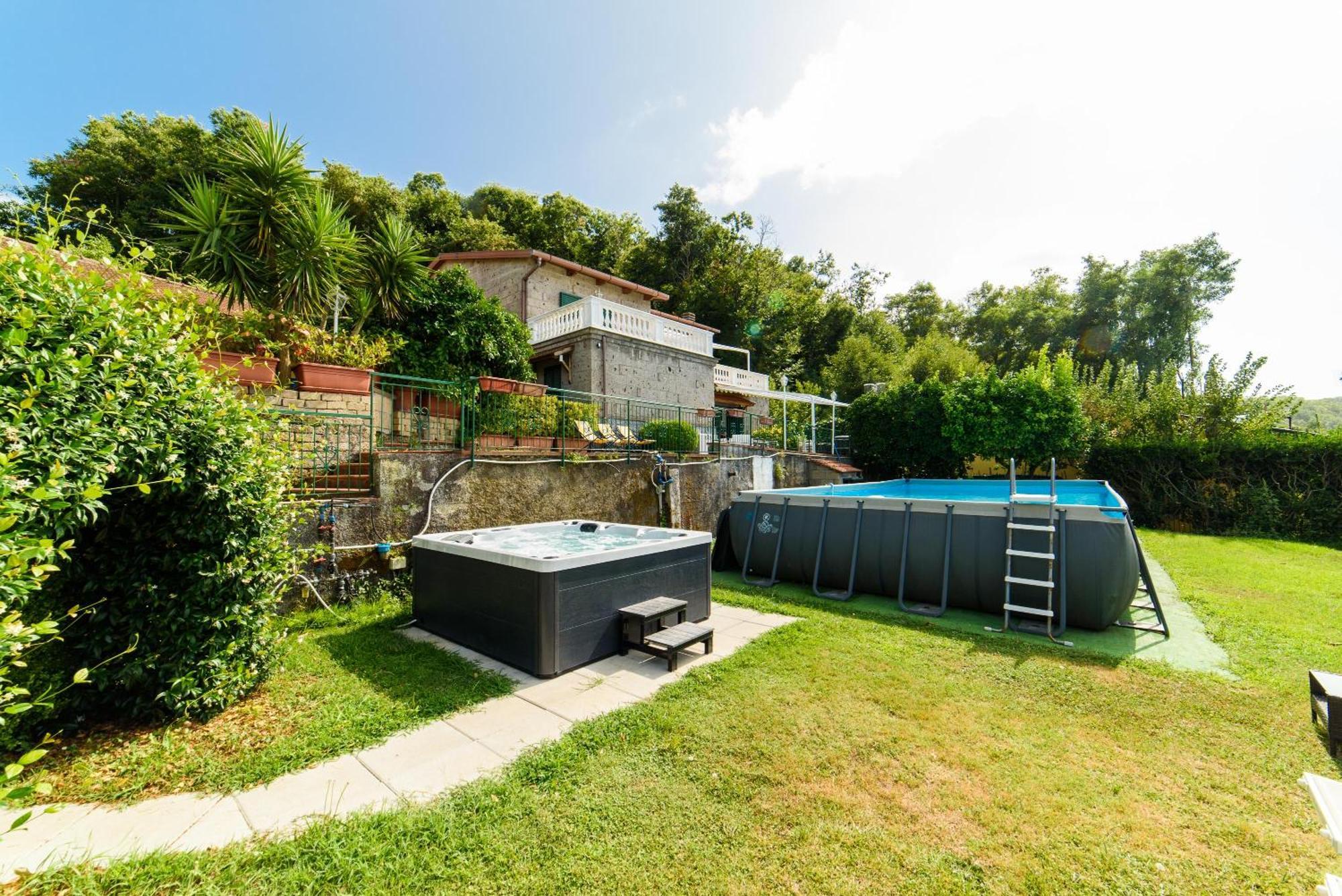 Estate4Home - Villa Luisa Play&Pool SantʼAgata sui Due Golfi Екстериор снимка
